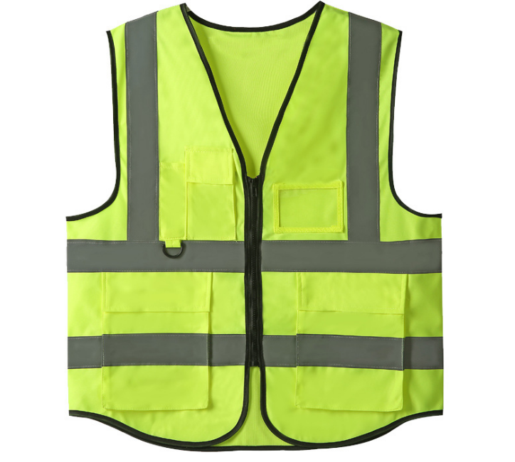 high visibility reflective vest traffic construction work safety vest