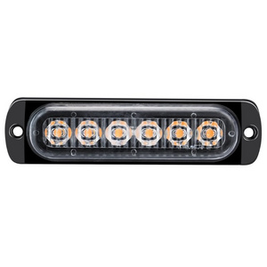 12V 48V front grille LED strobe warning flashlight lamp auto emergency light bar amber lights 24 volt led truck caution light