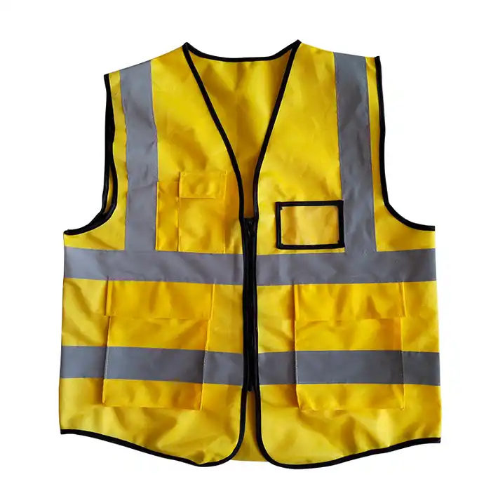 Reflective warning vest at night Durable reflective safety vest  sanitation reflective clothing