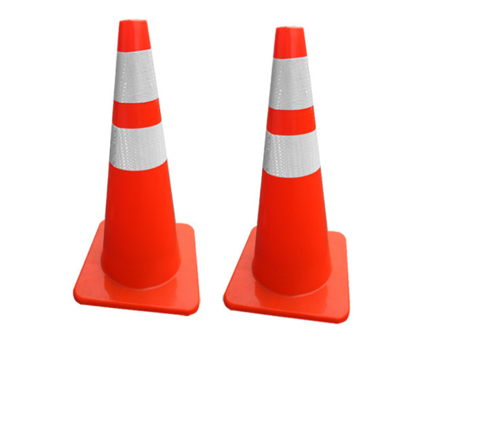 Road construction Pvc plastic traffic cone road divider safety parking cone