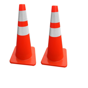 Road construction Pvc plastic traffic cone road divider safety parking cone