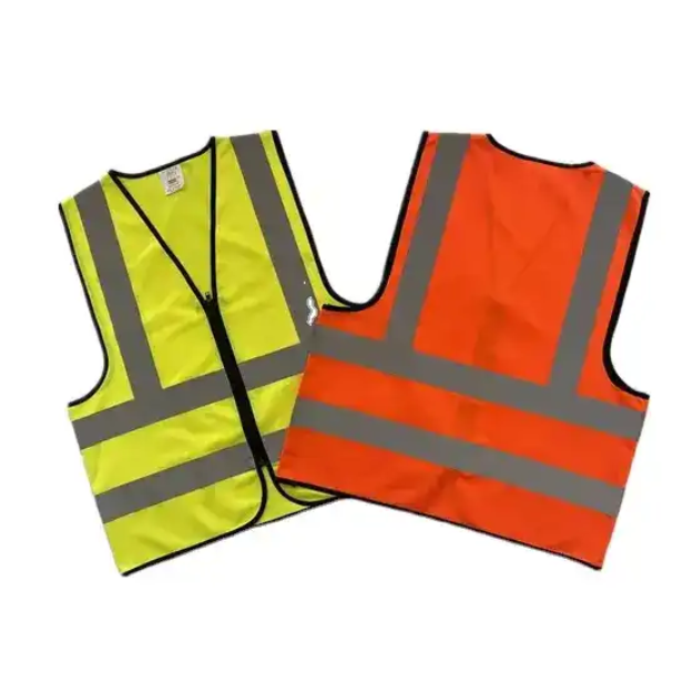 Reflective warning vest at night Durable reflective safety vest  sanitation reflective clothing