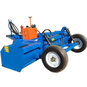 Double control China laser system 3.5m grader scraper agricultural leveling machine laser land leveler with CE certification