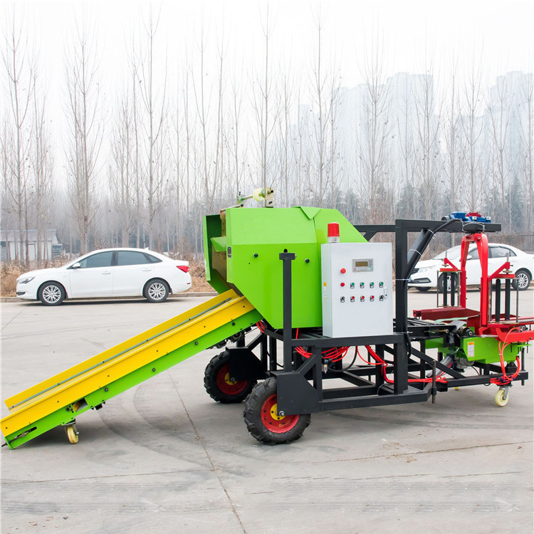 hay baler agricultural machinery round balr handel round hay baler with net wrap bracharia hay baler