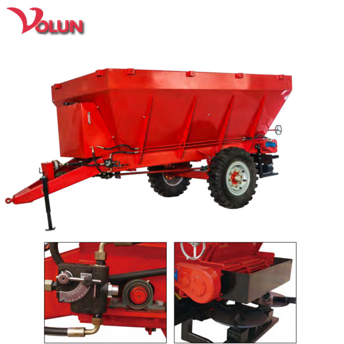 Animal manure spreader truck tire spreader manure spreader for sale