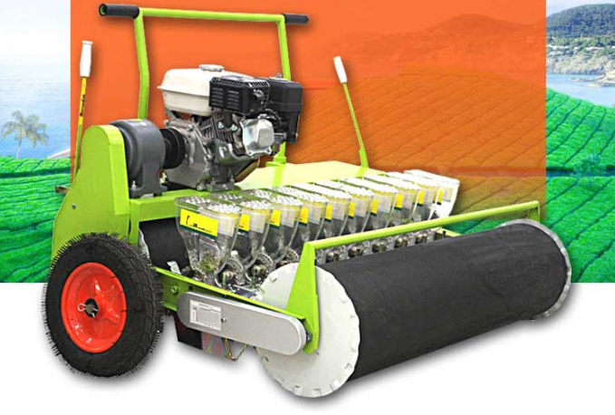 Hot selling 6-row hand push seeder carrot and onion planter spreader cheap sale mechanical seeder vegetable planter