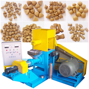 dry pet feed snack and dog food making machines machinery plant extrude low price diesel engine pet food pellet extruder