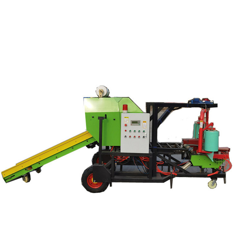 hay baler agricultural machinery round balr handel round hay baler with net wrap bracharia hay baler