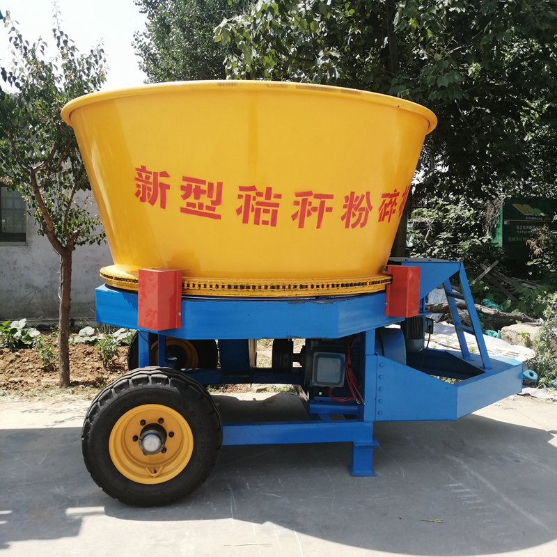 Gengze Cattle feed grass grinding machine corn silage chopper tub grinder for sale