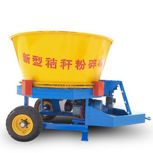 Large scale multi-purpose grain silage grinding machine tub grinder for maize stalk wheat grass