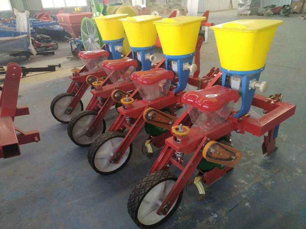 tractor mounted 3 row one in one corn planter with fertilizer machine