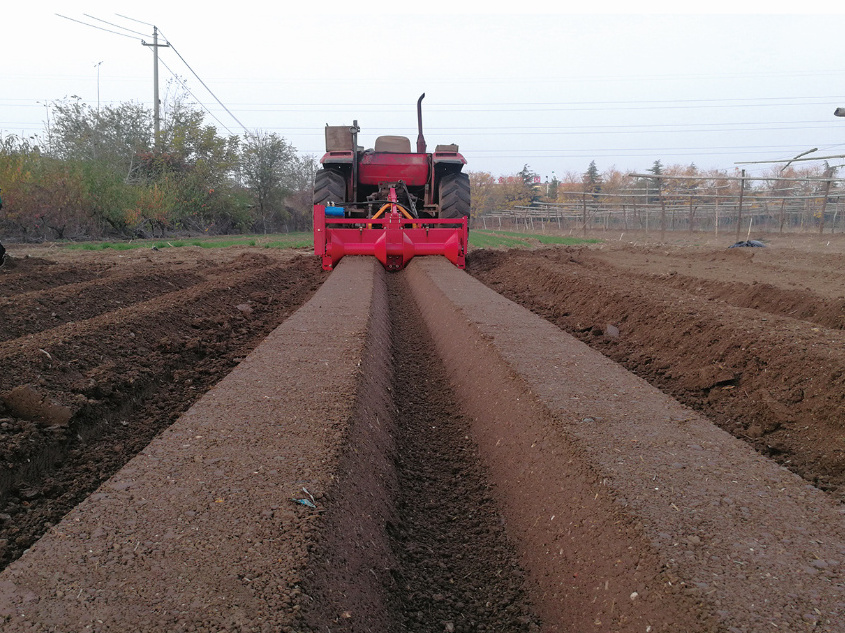 rotary tiller cultivator soil tiller machine ridge bed former ridge maker shaping equipment tiller function of ridger