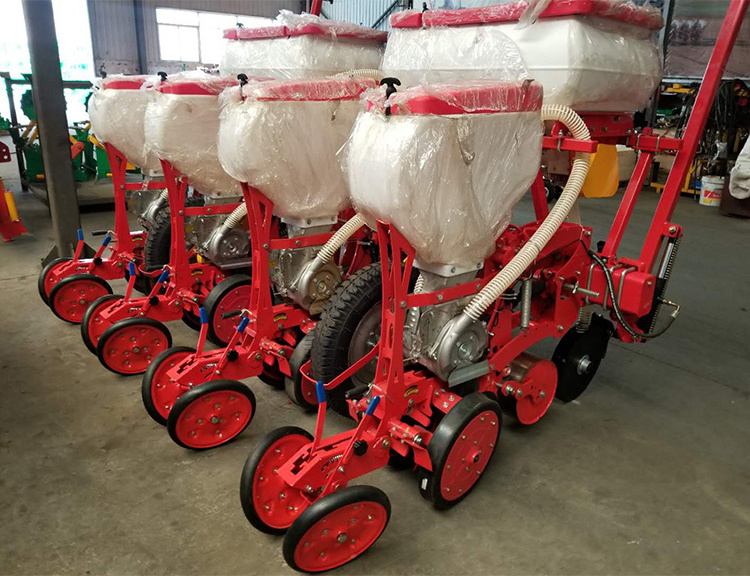 china factory supply farm tractor trailed wheat seeder no tillage seed drill wheat planter 3 rows maize planter machine