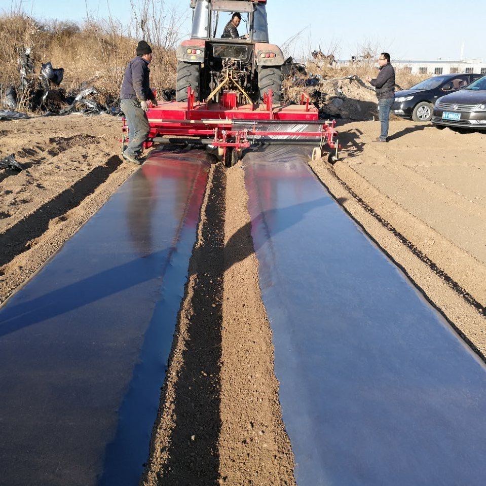 Agriculture bed former seedbed shaper rotary tiller with ridging machine