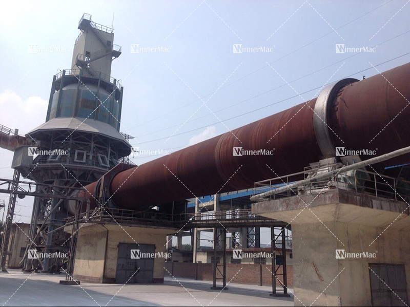 500TPD Cement production process lime plant line in factory price