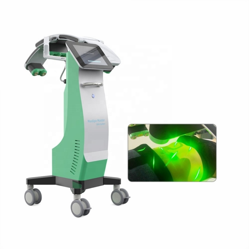 Newest low level laser therapy 10d green diode for pain relief luxmaster physio therapy slim physiotherapy machine for fat loss