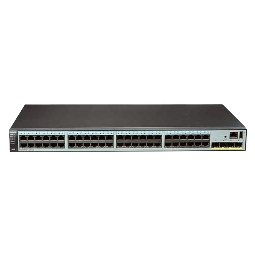 S5720S-52X-LI-AC 48*10/100/1000BASE-T ports, 10G SFP+ ports h uawei switch s5700 series