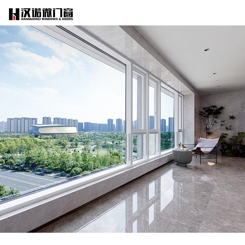 PVC casement windows business high-end custom China made window