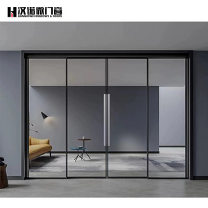 trackless sliding door design concealed high-grade formulated doors and windows