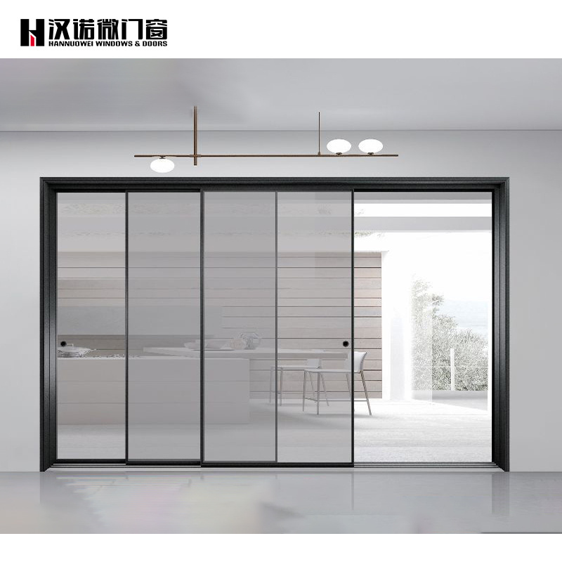 trackless sliding door design concealed high-grade formulated doors and windows