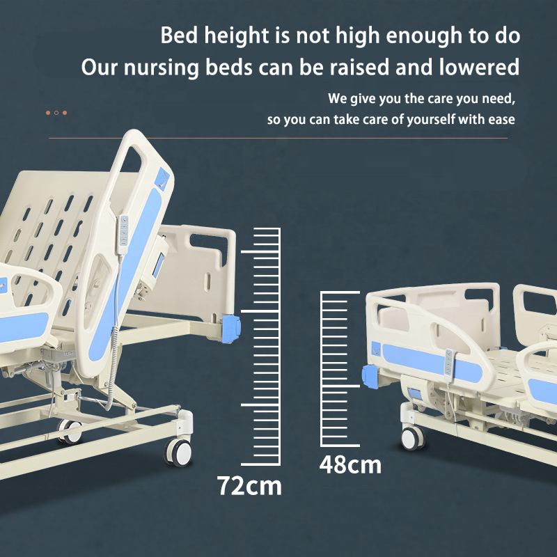 Power Drive Acare Electric Adjust Patient Care Multi Function Icu Disabled People Nursing Apria Hospital Bed Price of Medical