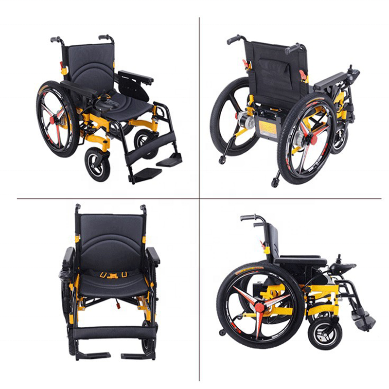 All Terrain Stair Climb Walker a Big Wheel Gold Scissor Lift 4x4 Power Lightweight Drive Wheelchair Electric for Elder