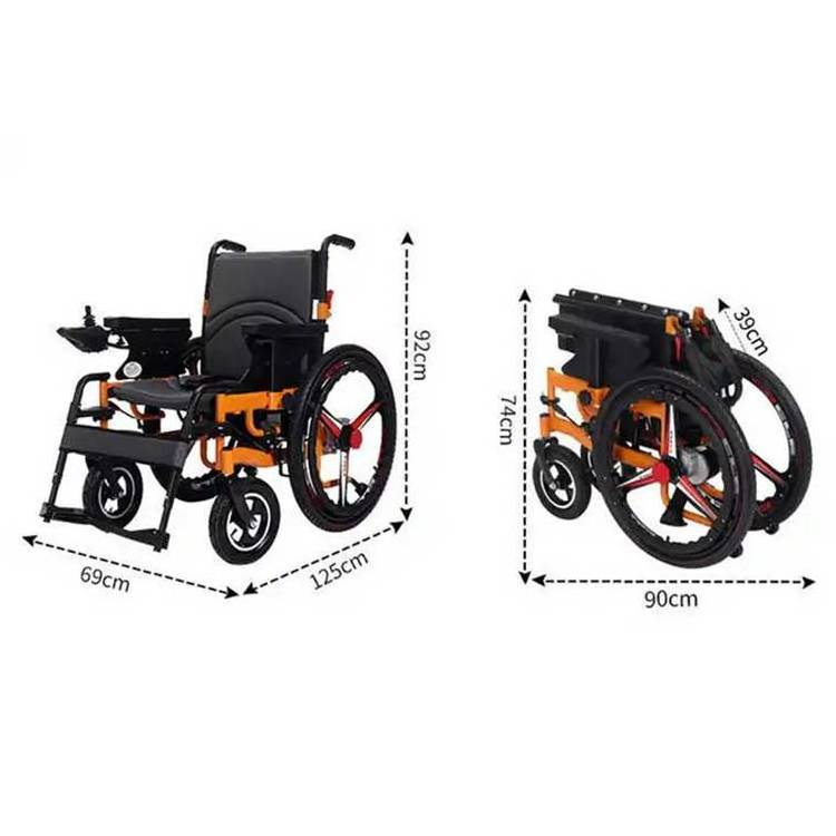 Fully Automatic Intelligent Nursing Stand Up Power Wheelchair Electric Foldable Stand Up Wheelchair For The Disabled