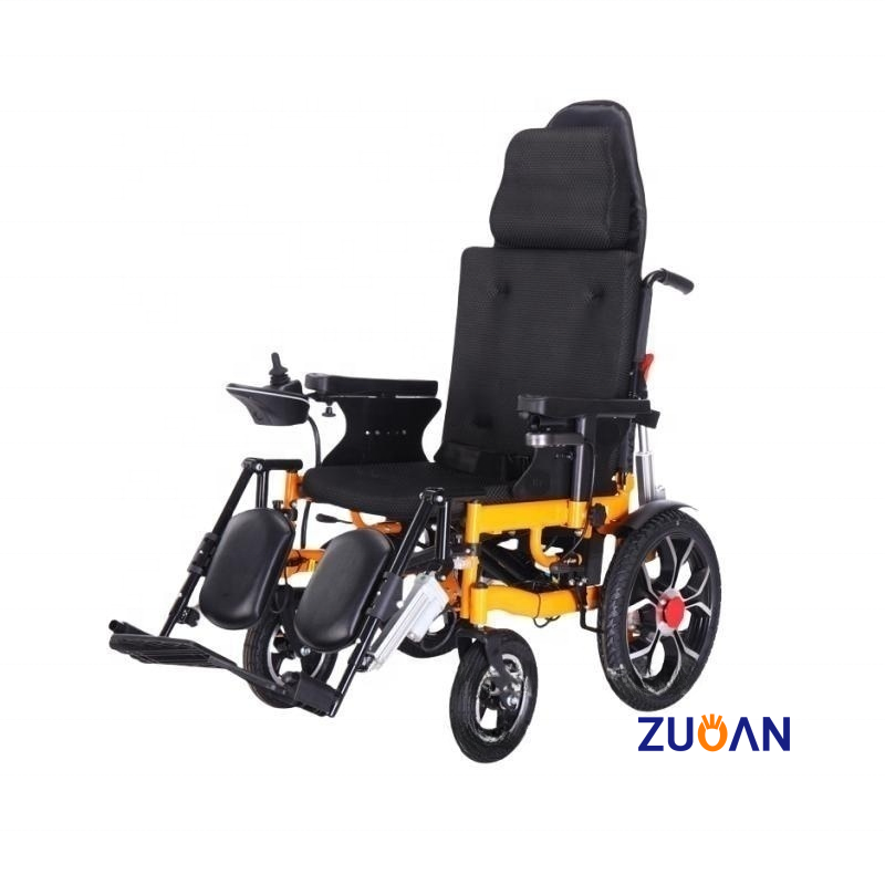 Stair Climb Walker All Terrain Scissor Lift 4x4 Power a Big Wheel Gold Lightweight Drive Wheelchair Electric for Elder