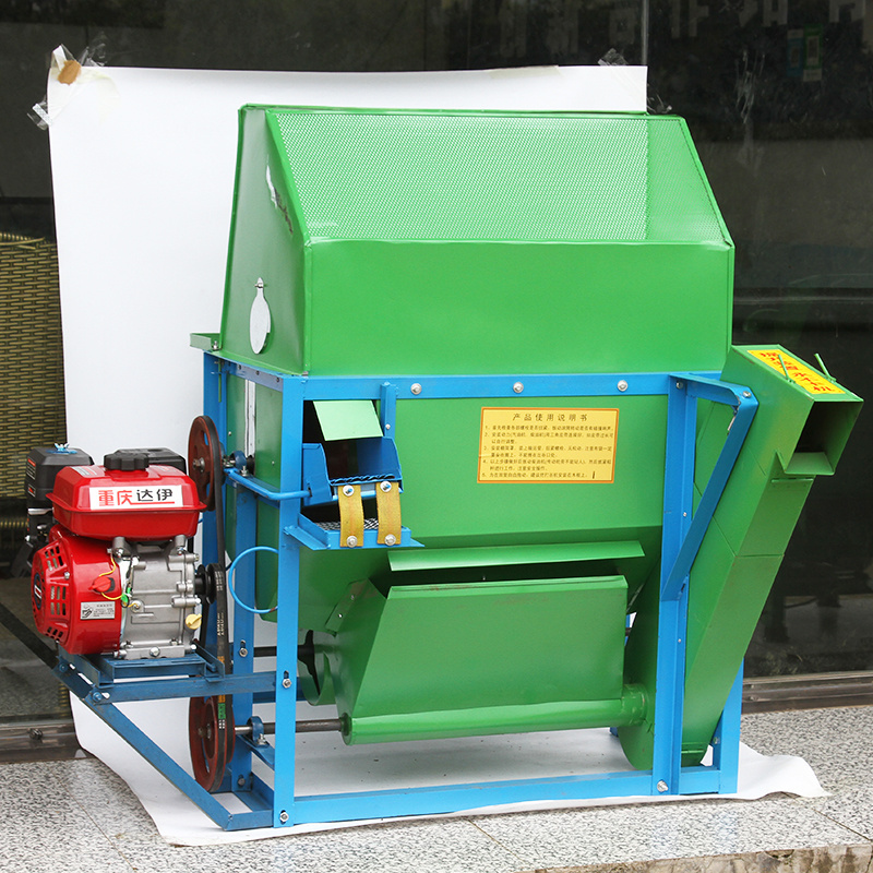 WEIYAN Home Used Small Wheat Thresher Portable Grain Threshing Gasoline Motor Rice Thresher