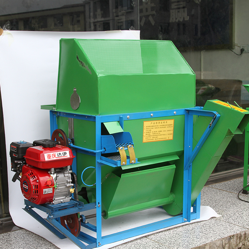 WEIYAN Home Used Small Wheat Thresher Portable Grain Threshing Gasoline Motor Rice Thresher