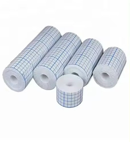 Hypoallergenic Elastic Stretch Breathable Wound Dressing Fixation Spunlace Non Woven Single Coated Surgical Bandage Medical Tape