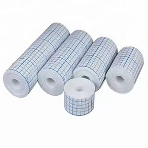 Hypoallergenic Elastic Stretch Breathable Wound Dressing Fixation Spunlace Non Woven Single Coated Surgical Bandage Medical Tape