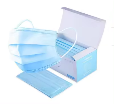 Wholesale high quality Three Layers  Earloops Disposable Type I Medical Face Mask for hospital