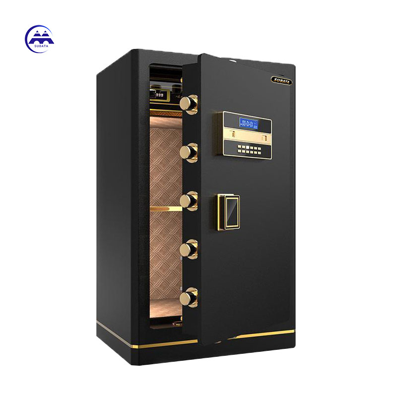 XBT Sumdor security fingerprint big password gold document safe box cassaforte office used luxury smart safe deposit box