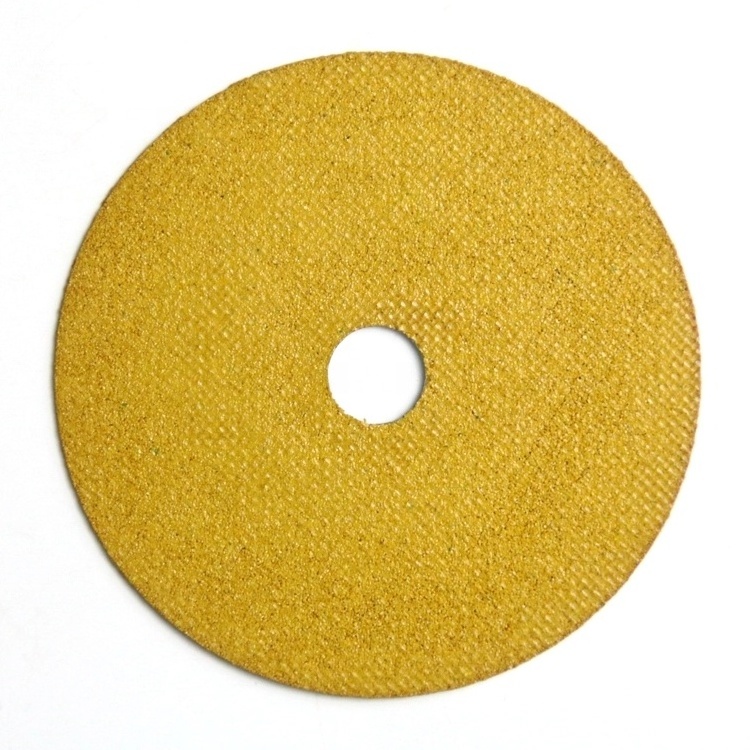 4 inch abrasive cutting disc 1.5mm super thin single net abrasive metal cutting disc