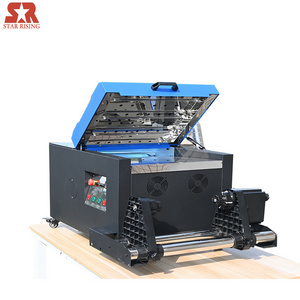 New Mini A2 A3 A4 PET Film DTF Printer 60cm 30cm Digital DTG for T-shirt Print With two Epson XP600 I3200 Printhead