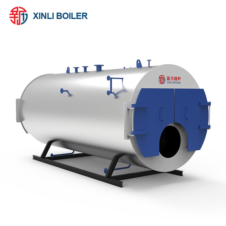 Industrial 6mw 8 bar 3 th 5 tonsh Fuel Oil Gas Fired Steam Boiler Price Generator for Clothing