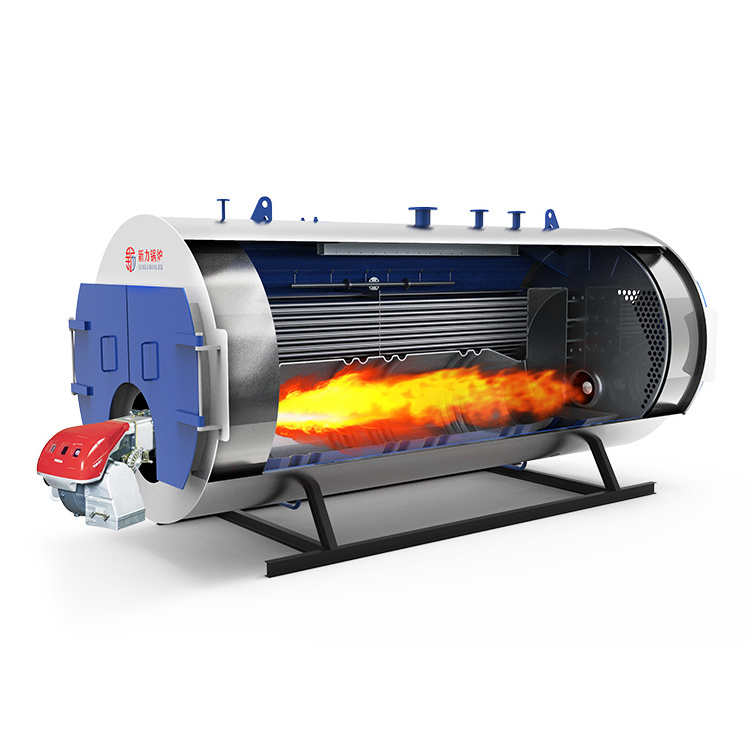 Industrial 6mw 8 bar 3 th 5 tonsh Fuel Oil Gas Fired Steam Boiler Price Generator for Clothing