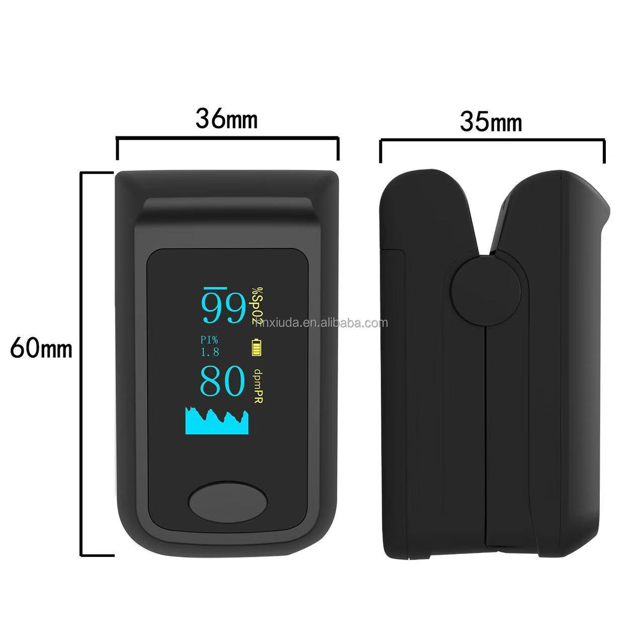 digital handheld fingertip pulse oximeter saturometros oximetro