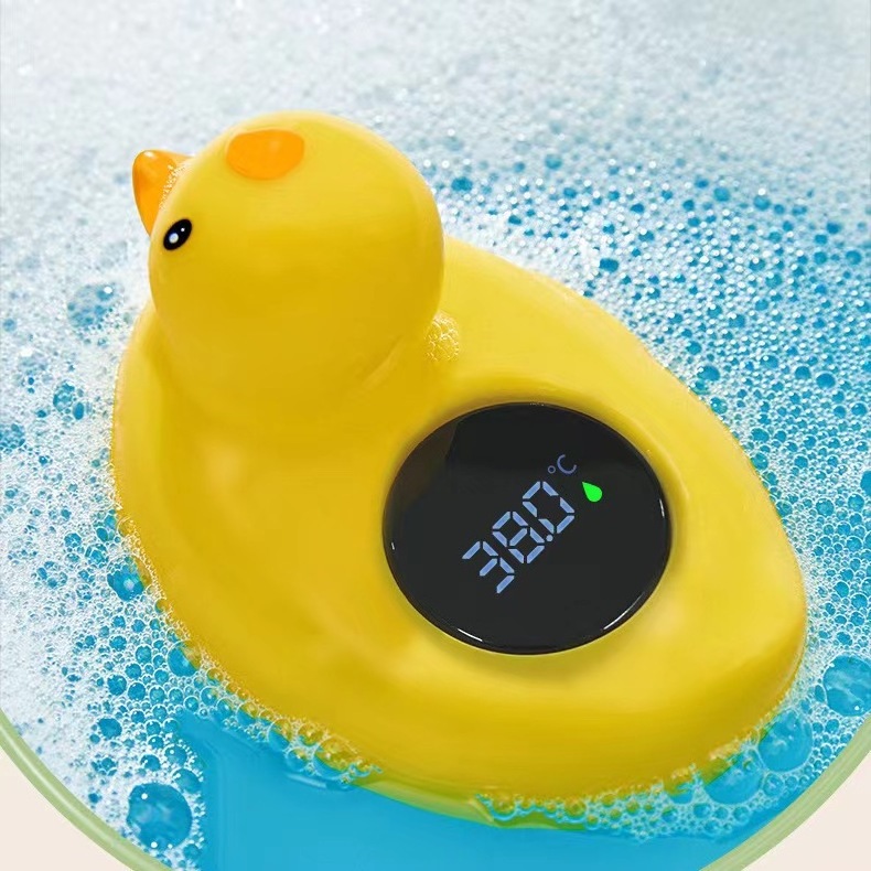 Kids Bath Thermometer Toy Plastic Water Sensor Thermometer Cartoon Floating Lovely Baby Water Thermometer