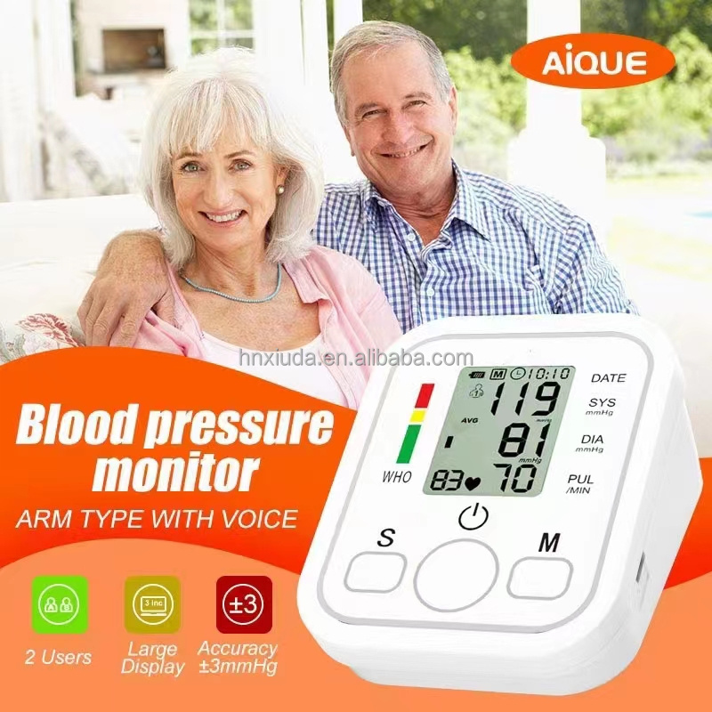 New blood pressure monitor portable home digital new design blood pressure monitor