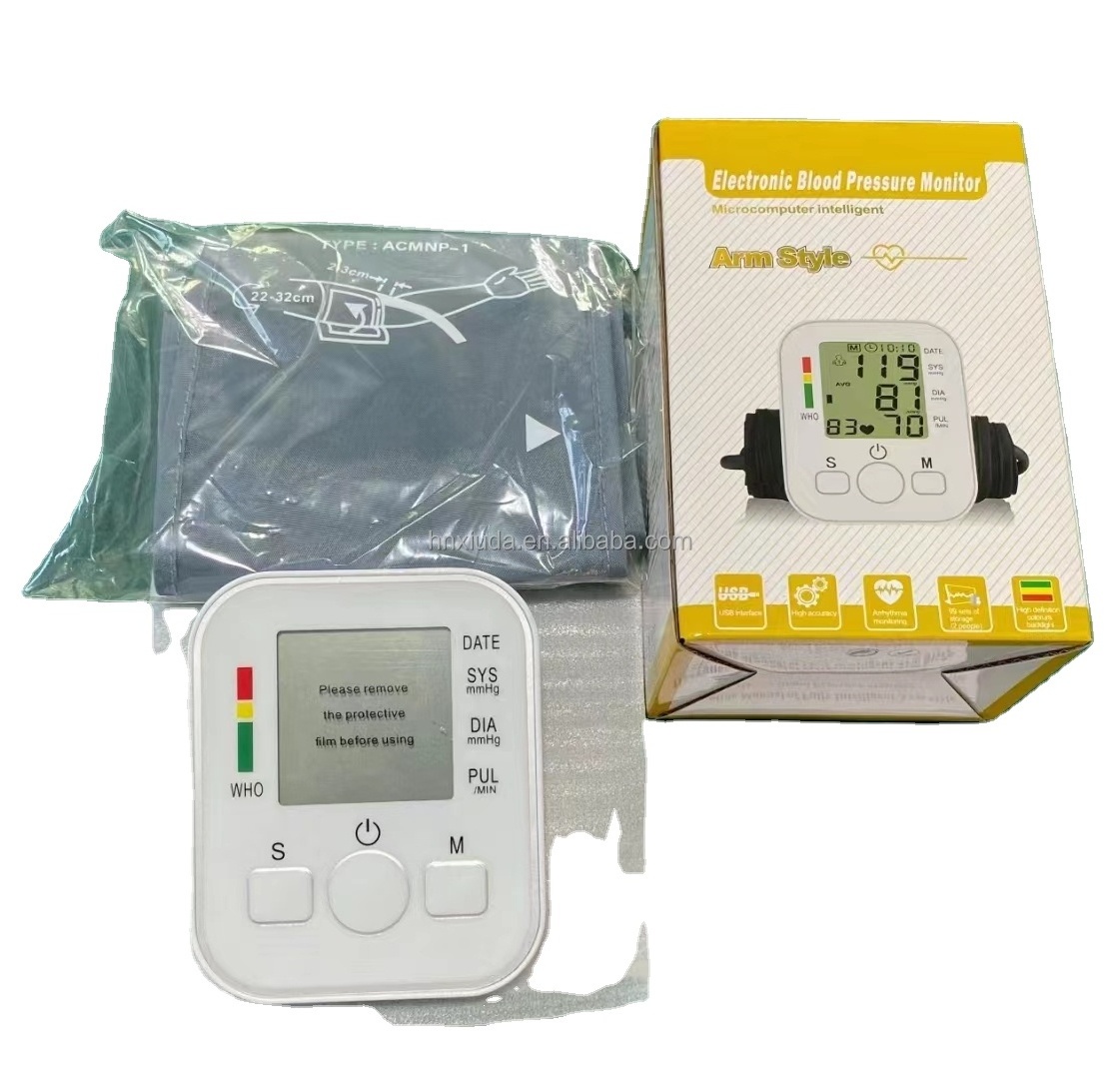 New blood pressure monitor portable home digital new design blood pressure monitor