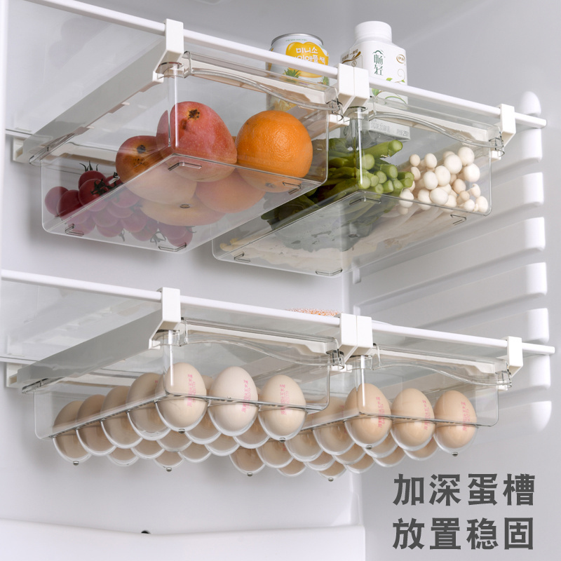 acrylic fridge food keeper storage box