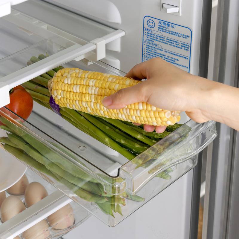 acrylic fridge food keeper storage box