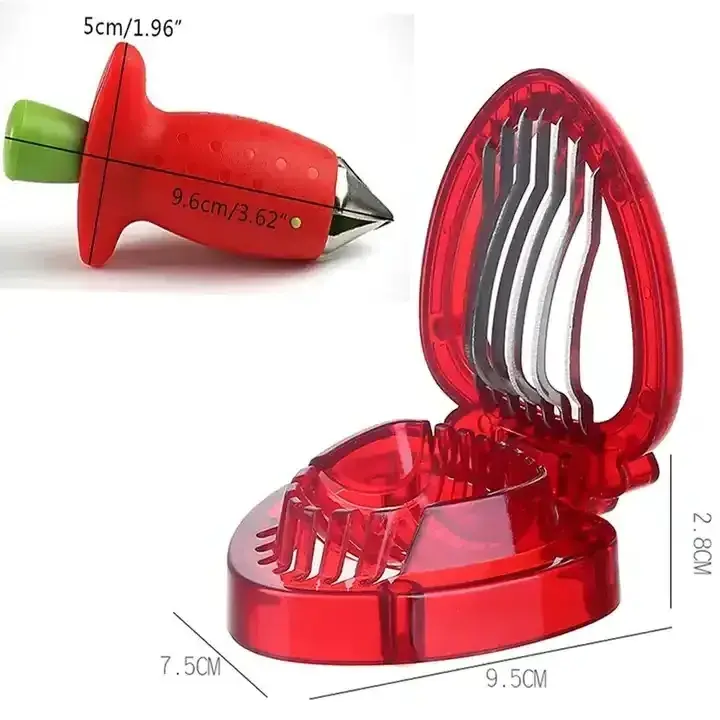 Strawberry Chopper Fruit Cutter Salad Peeler Slicer