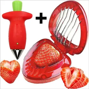 Strawberry Chopper Fruit Cutter Salad Peeler Slicer