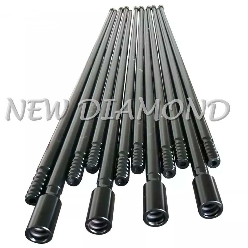 High quality T51 14 foot drifter rock drilling tool MF rod for hard rock mining drilling