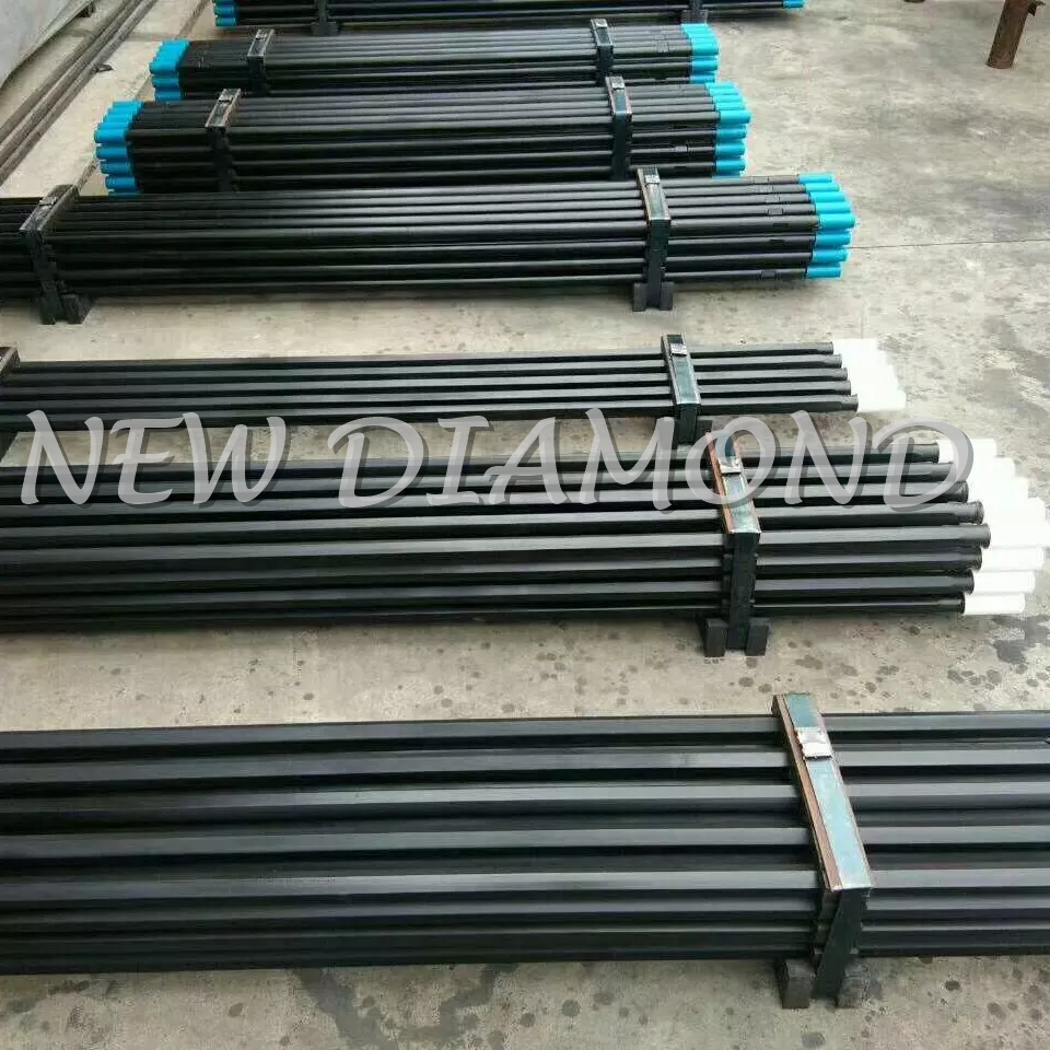 High quality T51 14 foot drifter rock drilling tool MF rod for hard rock mining drilling