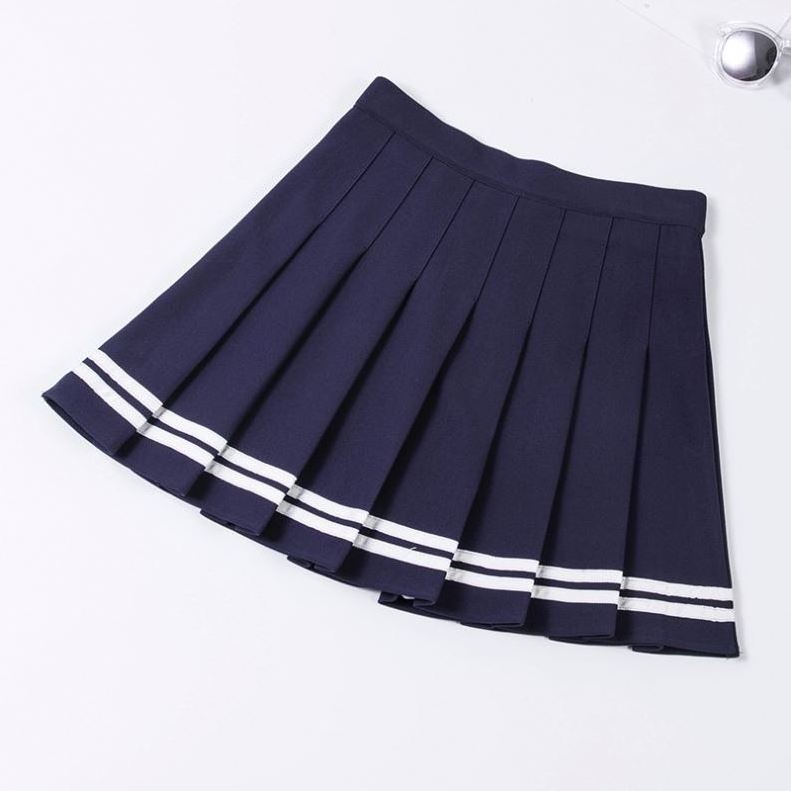 Women Pleat Skirt Harajuku Preppy Style Plaid Skirts Mini Cute Japanese School Uniforms Ladies Jupe Kawaii Skirt