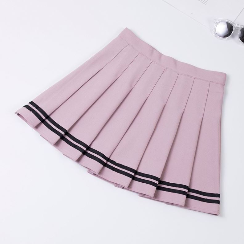 Women Pleat Skirt Harajuku Preppy Style Plaid Skirts Mini Cute Japanese School Uniforms Ladies Jupe Kawaii Skirt